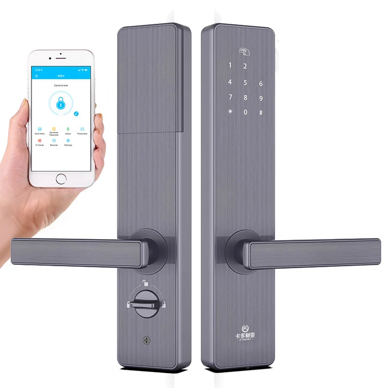 Passcord квартира замок TTLock приложение дистанционное управление Bluetooth шлюз умный