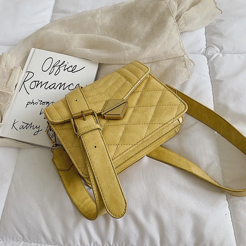 Female Crossbody Bags For Women 2019 Quality PU Leather Luxury Handbags Designer Sac Main Ladies Lattice Shoulder Messenger Bag | Багаж и