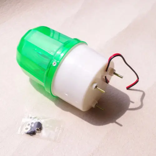 

12VDC Green Rotating Beacon Warning Light Lamp Spiral Fixed