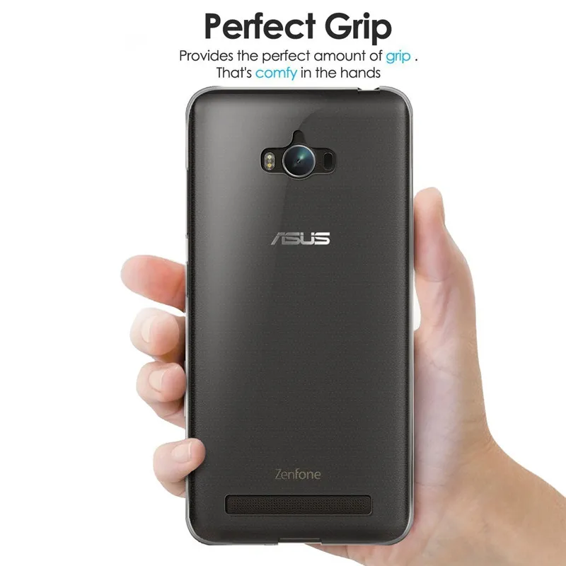 Мягкий прозрачный силиконовый чехол из ТПУ для Asus Zenfone Max ZC550KL ZC ZC550 550 550KL KL Z010D Z010DA 5