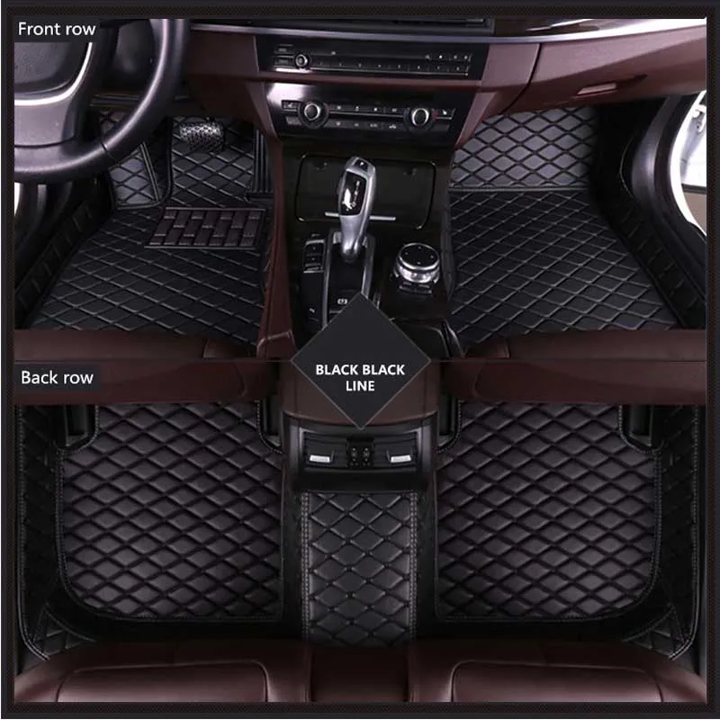 Высокое качество автомобильные коврики для Jaguar XJL 2010 2018 на заказ авто коврик ног