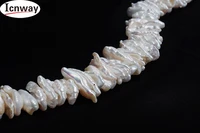 natural reborn keshi pearl white 18mm baroque for jewelry making 15inches diy necklace bracelet earring freeshipping wholesale
