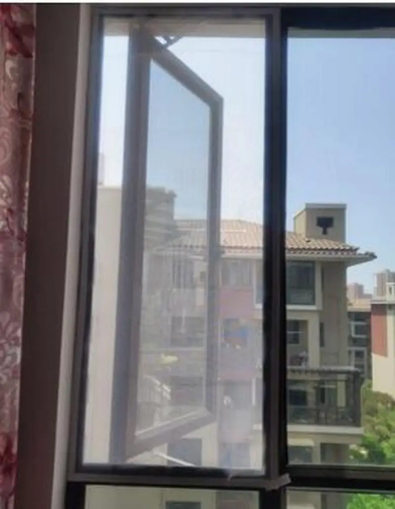 Антимоскитная занавеска для дома самоклеящаяся простая Магнитная