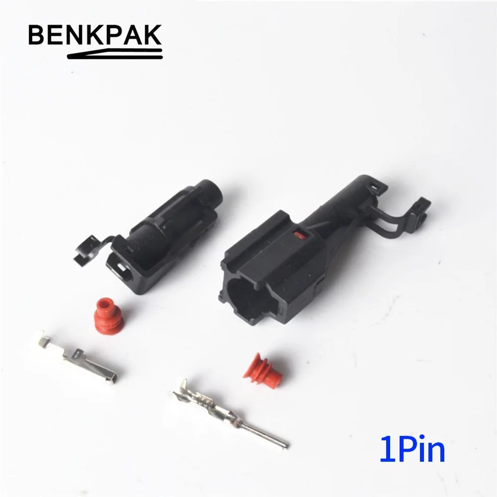 1 компл. 1Pin водостойкий Электрический провод кабель автомобильный разъем для