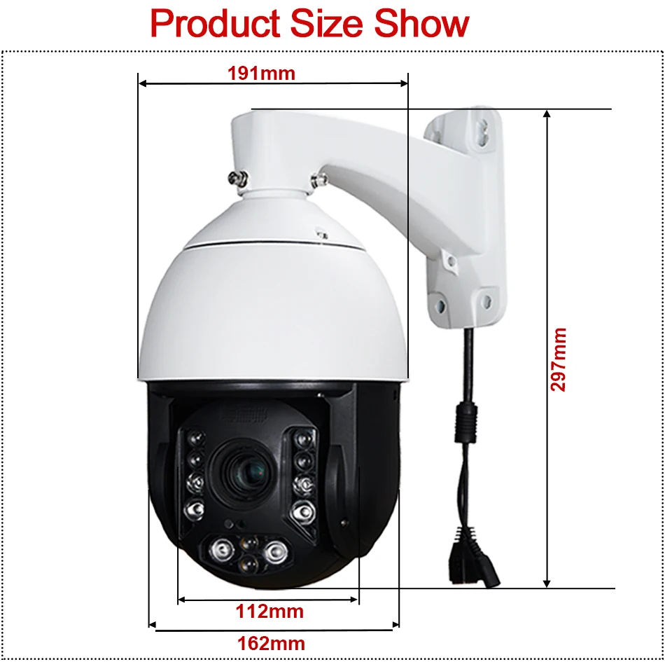 2MP гладкая Автоматическая отслеживающая PTZ камера SONY327 Starlight 25X оптический 4X цифровой зум Голосовая вспышка оповещение отслеживание IP камера IR 200 м