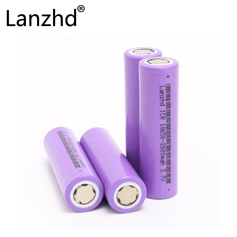 1 8 шт. литий ионный аккумулятор 18650 2600 мАч в|lithium battery|battery 1865018650 battery |