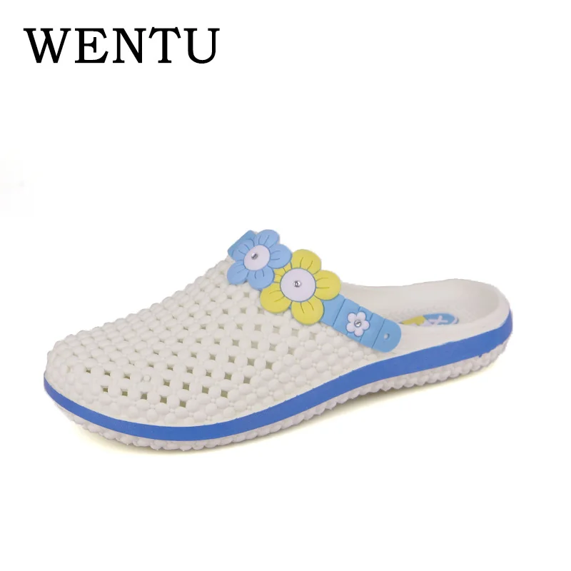 WENTU/женская домашняя обувь прозрачные домашние тапочки женские шлепанцы летняя