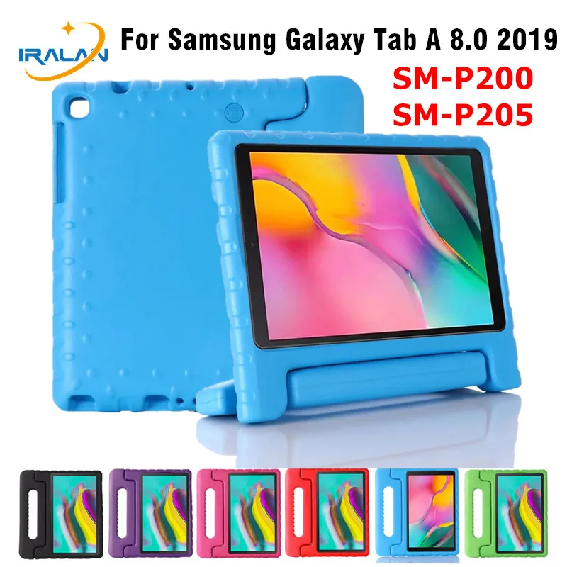 Детский Безопасный EVA пена детский чехол для планшета Samsung Galaxy Tab A 8 0 2019 S Pen SM P200 P205