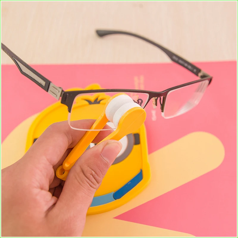 

10pcs Mini Microfibre Glasses Cleaner Microfibre Spectacles Sunglasses Eyeglass Cleaner Clean Wipe Tools