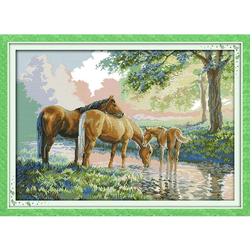Набор для вышивки крестиком Joy Sunday рукоделие мультяшный холст вышивки|cross stitch