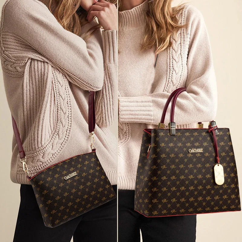 3 PCS Women Bags Set Leather Handbag New Women Tote Bag Ladies Handbags Shoulder Bag for Women Luxury Messenger Bag Bolsas