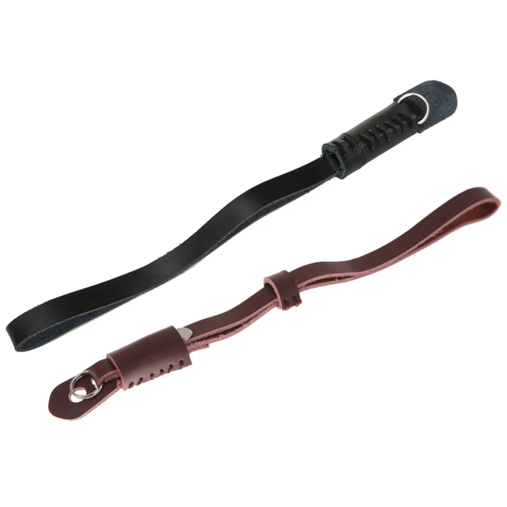 Ремешок на запястье для камеры из натуральной кожи универсальный переносной