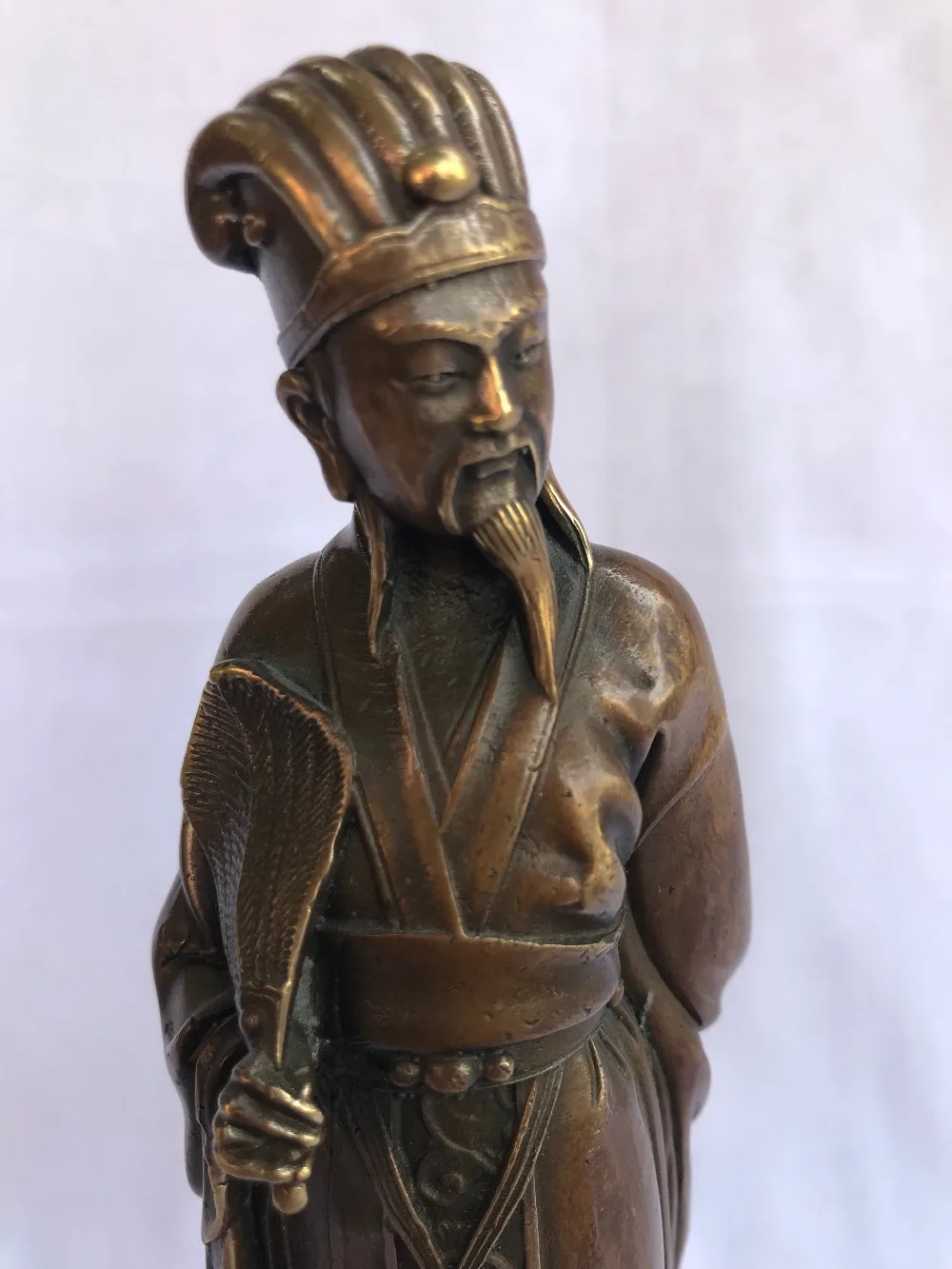 Символ китайского медного периода знаменитых трех царств zhuge liang статуя|Статуи и