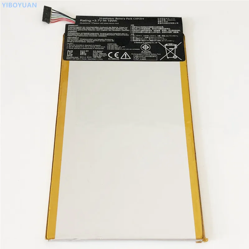 3,7 V 4980 мА/ч, C11P1314 для MeMoPad 10/ME102/ME102A/ME103/ME103K/ME0310/ME0310K/K01E/K00F Батарея