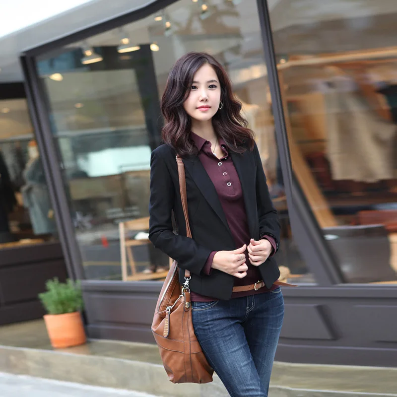 Весенний женский Блейзер 2017 женская верхняя одежда дизайнерская облегающий