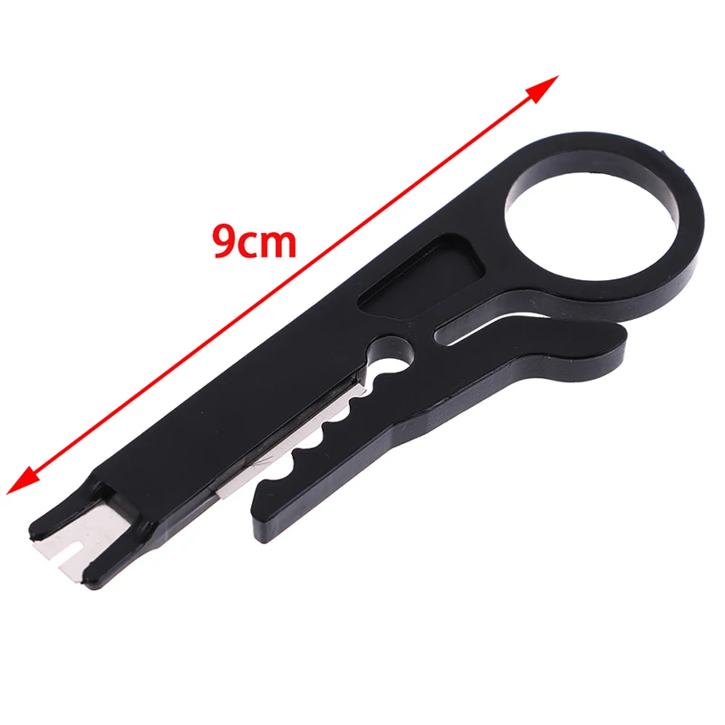 

2Pcs Punch Down Tool RJ45 Cat5 Network UTP LAN Cable Wire Cutter Stripper Tool