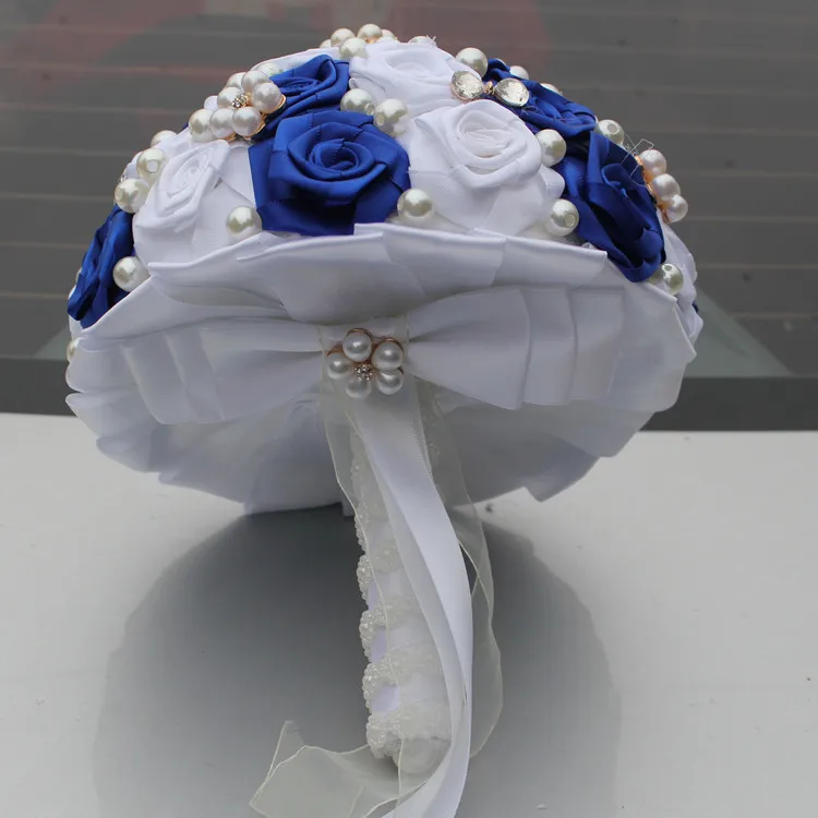 Новое поступление Прямая доставка королевские Потрясающие Свадебные букеты