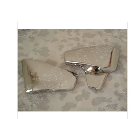 Крышка аккумуляторной батареи из хромированного металла боковая крышка для Honda