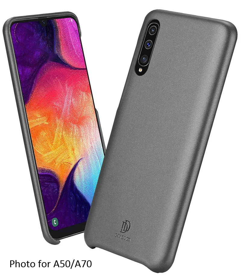DUX DUCIS задняя крышка чехол для samsung Galaxy A30 A50 A70 A40 A20 A10 из искусственной кожи защитный чехол в виде ракушки для M30 M20 M10