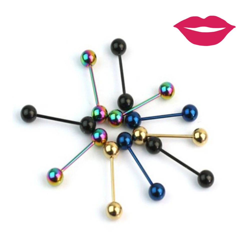 10 шт женское кольцо для соска бар шпилька (случайный цвет) | Украшения и