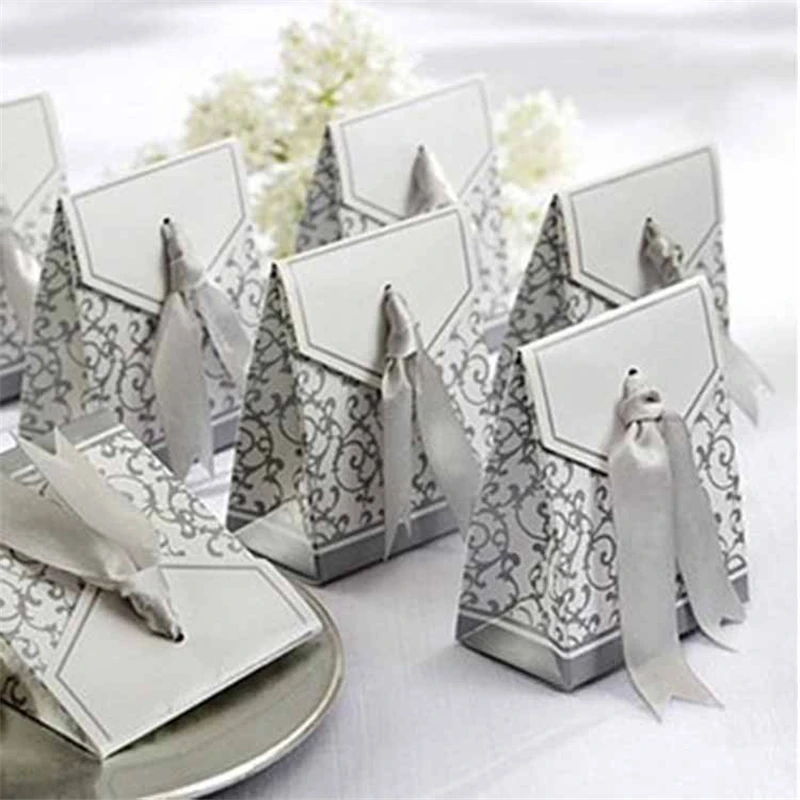 50 шт. декоративные Ленточные коробки для конфет|box for|box for weddingbox decor |
