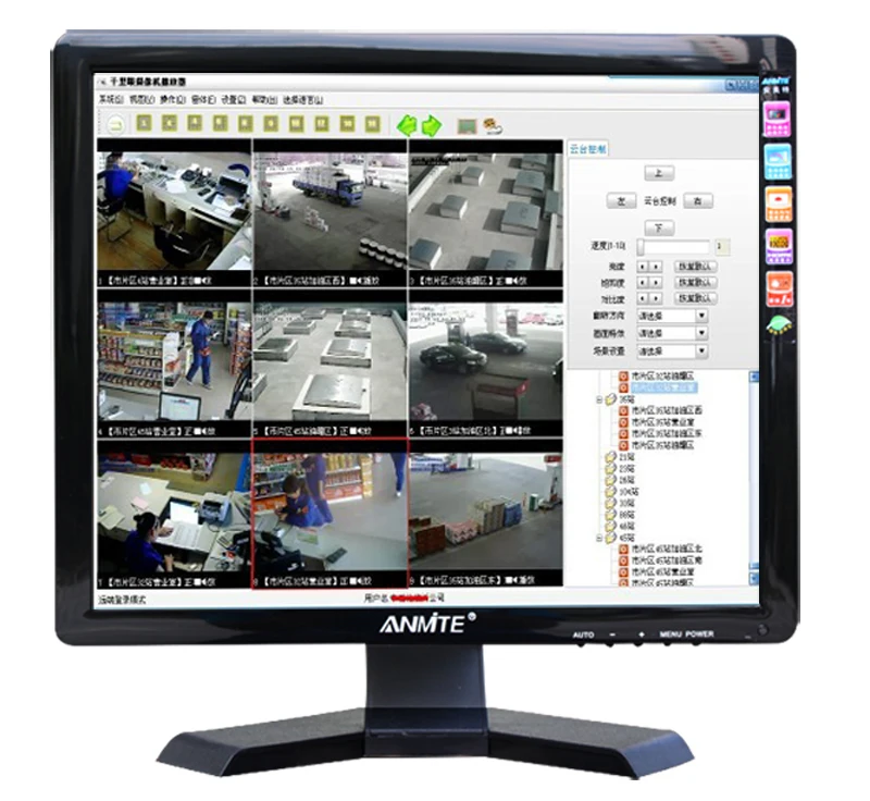 Anmite 15 &quotLed Технология монитор ПК с байонетным коаксиальным разъемом HDMI VGA