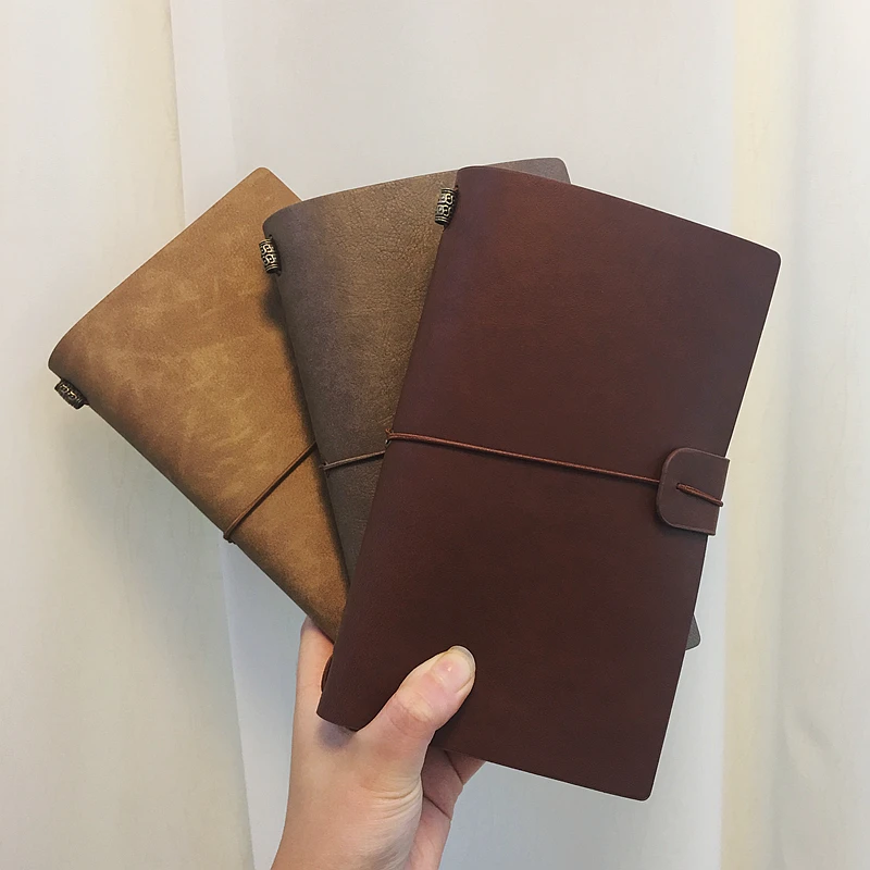 

Handnote Genuine Leather Spiral Notebook Daily Planner Handmade Vintage Agenda Sketchbook Personal Diary Passport Bullet Journal