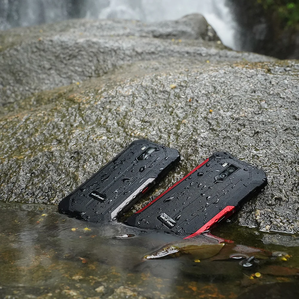 Ulefone Armor X3 прочные телефоны Android 9,0 IP68/IP69K водонепроницаемый 2 ГБ 32 ГБ MT6580 5,5 дюйма HD+ 8MP 5000 мАч Лицо ID 3g смартфон