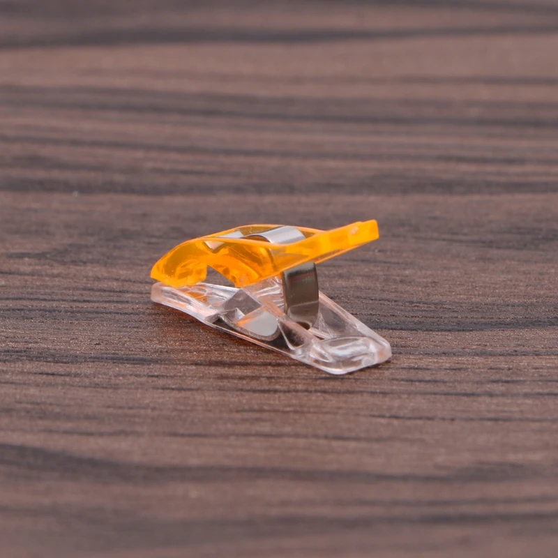 50 шт./упак. сделай сам пластиковые швейные фиксированные зажимы скрепки