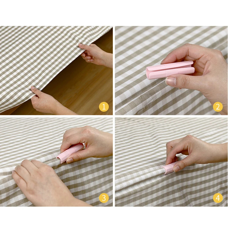 Blankets Bed Sheet Clip Practical ABS Mattress Grippers Fasteners Clothes Pegs Coverlet Holder Slip-Resistant 10 Pcs/Set | Дом и сад