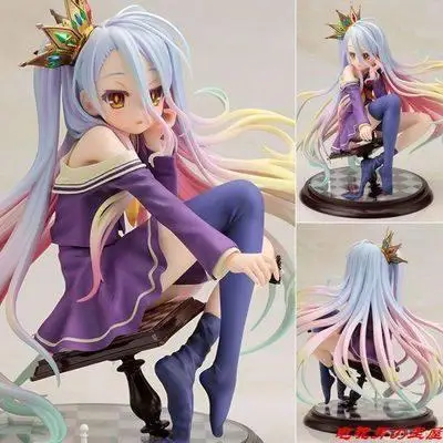 Экшн-фигурки из аниме Siro Shiro Jibril милые куклы для гаража игрушки без игры масштаб 1/8