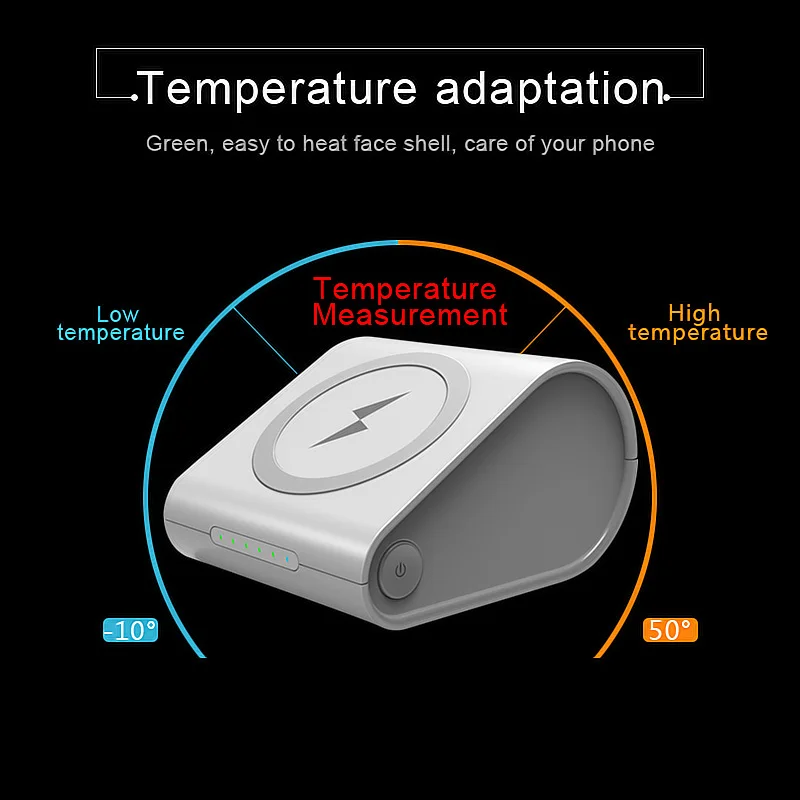 CRDC Новый Ци Беспроводной Зарядное устройство Мощность банка для samsung s8 10400 мАч