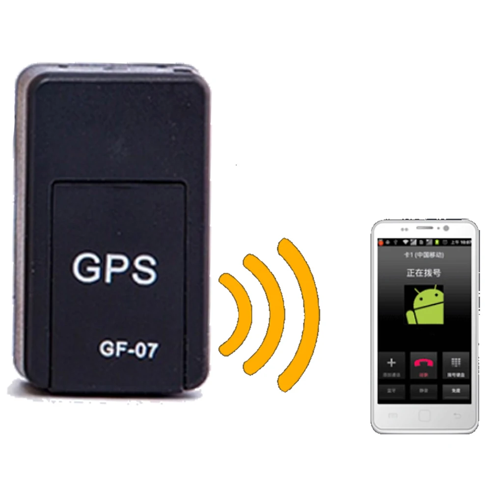 GF 07 автомобильный мини трекер gps локатор магнитное устройство аварийного