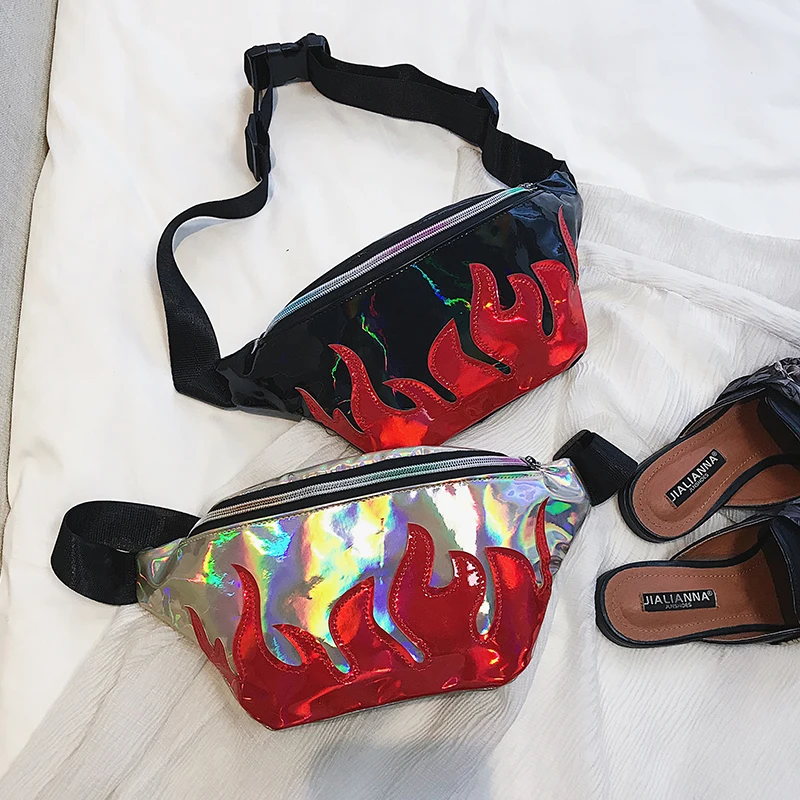 UKQLING красочные Для женщин поясная сумка для девочек Fanny Pack над на ремне нагрудная