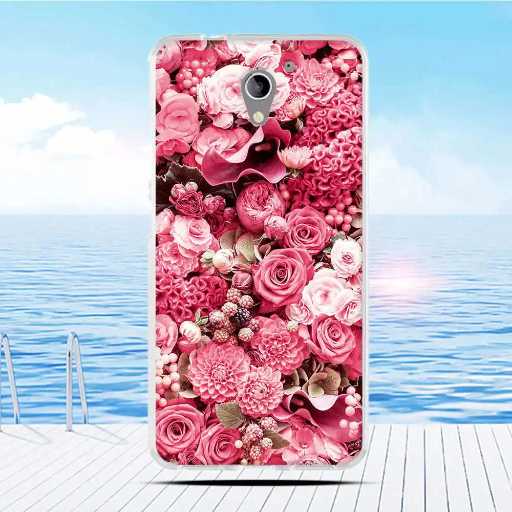 Чехол для ZTE Blade A510 BA510 мягкий силиконовый чехол из ТПУ с 3D рельефным рисунком |
