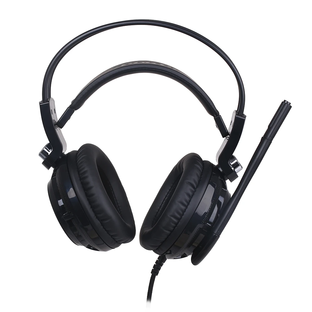 Original Somic G941 7.1 Virtual Surround Sound USB Gaming Headset Vibrating Glow Led Headband Headphone with Mic Voice Control|headphones