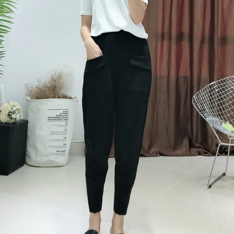 Pantalon Mujer, женские штаны-шаровары, новые женские штаны, ограниченная серия, Vadim,,, зимний стиль, хорошее качество