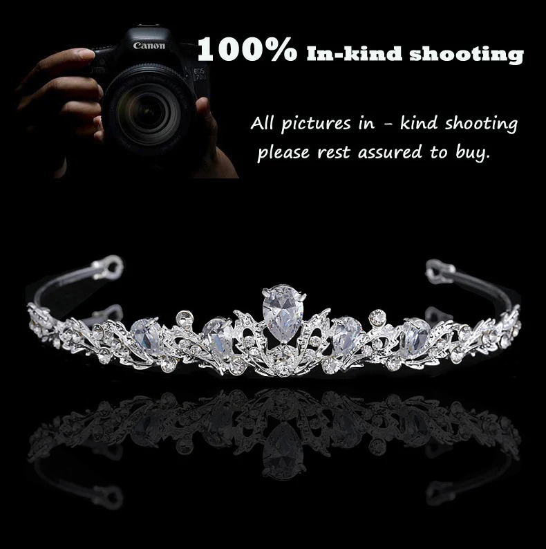 muylinda Classic Bridal Crystal Tiara And Crown Flower Vine Hair Accessories For Women Wedding Headband Tiaras