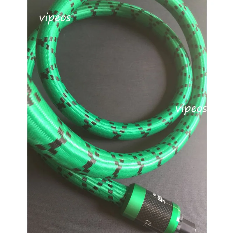 Mcintosh Подпись Сделай Сам однокристальный медный кабель питания с углеродным