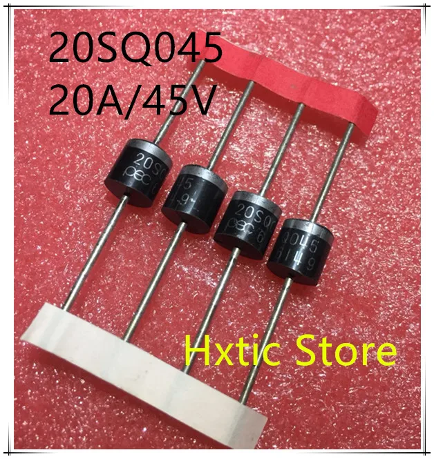 10 шт. 20SQ045 20A 45V выпрямители Schottky диод Новый Бесплатная доставка | Электроника