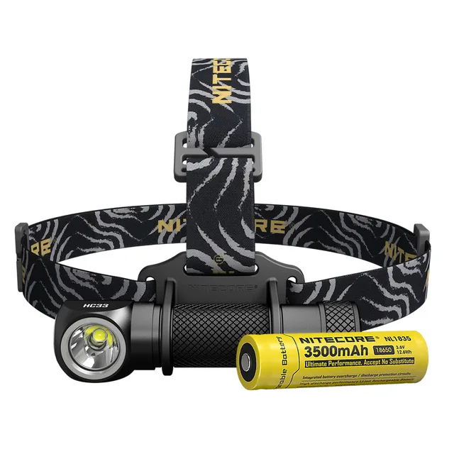 Новинка 2017 высокопроизводительный налобный фонарь Nitecore HC33 CREE XHP35 со светодиодной