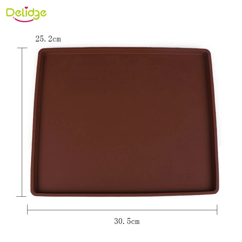 Delidge 1 шт. силиконовый антипригарный коврик для рулона торта форма швейцарских