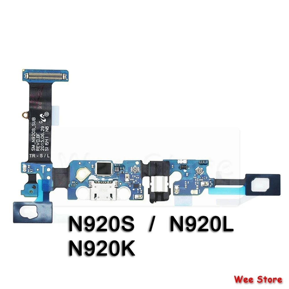 

For Samsung Galaxy Note 5 N920i N920S N920C N920F Original USB Charging Port PCB Board Charger Dock Connector Flex Cable