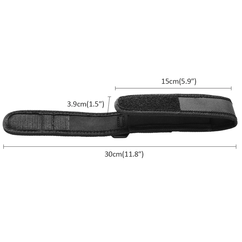 CS Force XTAR T220 Flashlight Pouch Durable Nylon Flashlight Holster Sport LED Flashlight Pouch Torch Pouch Lantern Case Black