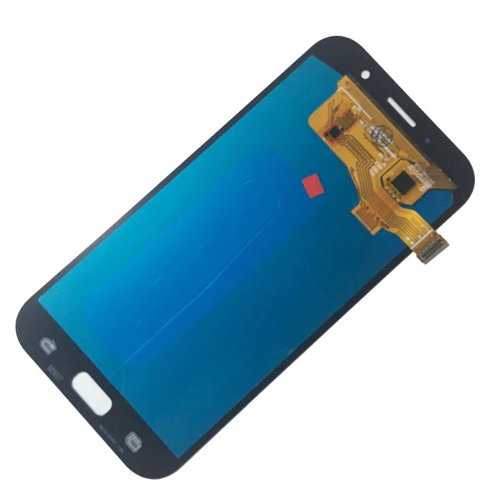 Супер AMOLED телефоны дисплей для Samsung Galaxy A7 2017 A720 A720F A720M ЖК-дисплей сенсорный экран