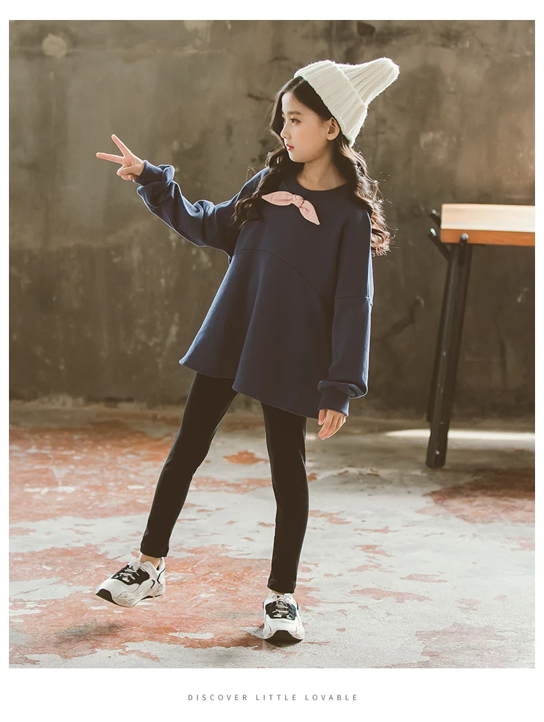 Одежда для девочек 2018 новая Корейская версия модной одежды в иностранном стиле