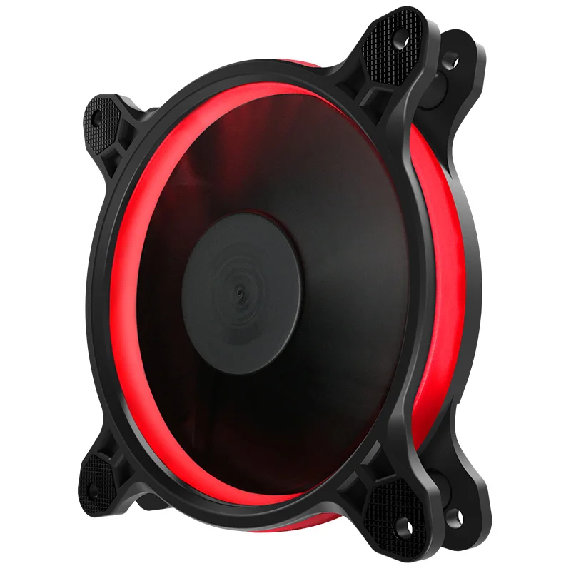 Single Red JONSBO RGB вентилятор 120 мм чехол для ПК Вентилятор охлаждения кулер солнечное Eclipse PLUS(FR601) 3PIN+ большой 4D источник питания материнская плата AURA SYNC - Цвет лезвия: Single Red