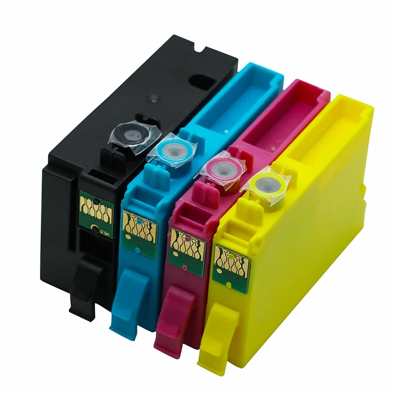4 шт. совместимый чернильный картридж epson 127 T1271 для принтера Workforce 60/545/630|ink cartridge|epson