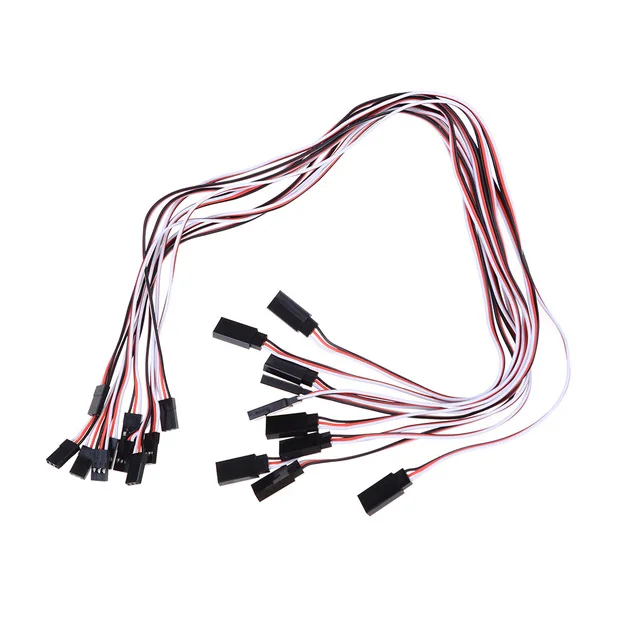 Futaba проволочный кабель 100 мм 150 300 500 сервоудлинитель для Plug futabLead Проволочный