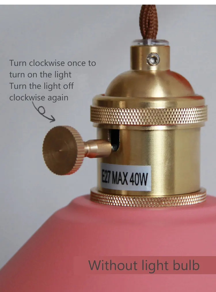 Современная настенная лампа цветной светильник в стиле лофт бра с выключателем